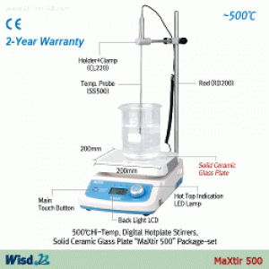 Máy khuấy từ gia nhiệt 500℃ Daihan MAXTIR 500H